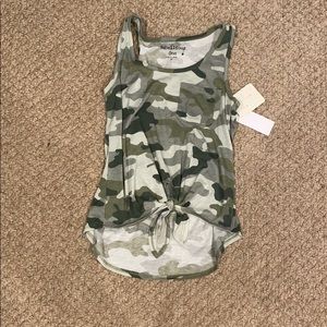 Camo tank top